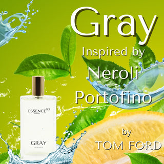 Inspired by Neroli Portofino by Tom Ford - Gray Scented Candle