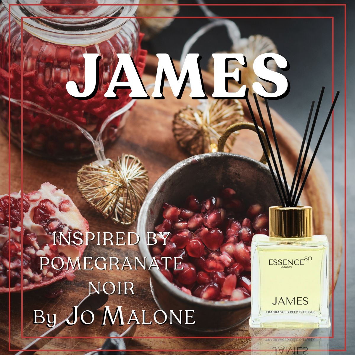 Inspired by Pomegranate Noir by Jo Malone James Reed Diffuser
